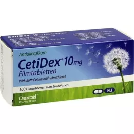 CETIDEX 10 mg Filmtabletten, 100 St