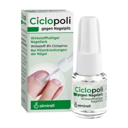 CICLOPOLI gegen Nagelpilz wirkstoffhalt.Nagellack, 6.6 ml