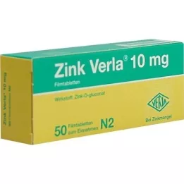 ZINK VERLA 10 mg Filmtabletten, 50 St