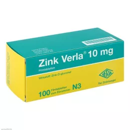 Zink Verla® 10 mg Filmtabletten, 100 St