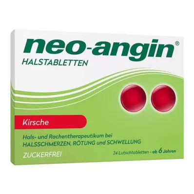NEO-ANGIN Halstabletten Kirsche, 24 St