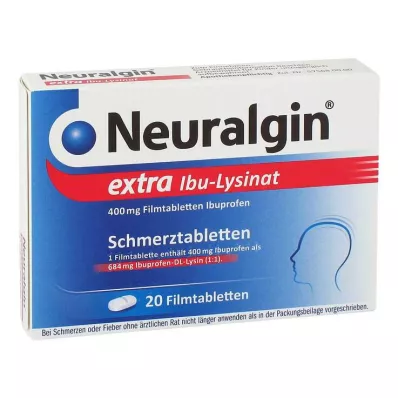 NEURALGIN extra Ibu-Lysinat Filmtabletten, 20 St