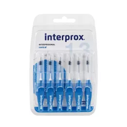 INTERPROX conical blau Interdentalbürste Blis, 6 St