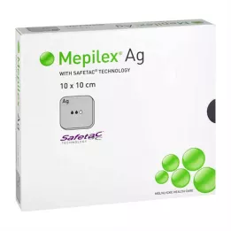 MEPILEX Ag Schaumverband 10x10 cm steril, 10 St
