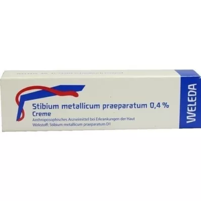 STIBIUM METALLICUM PRAEPARATUM 0,4% Creme, 25 g