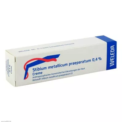 STIBIUM METALLICUM PRAEPARATUM 0,4% Creme, 25 g