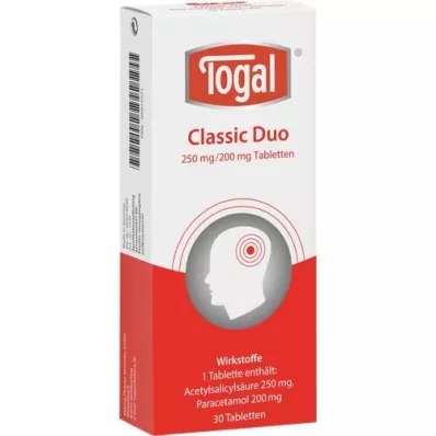 TOGAL Classic Duo Tabletten, 30 St