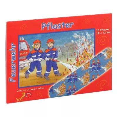 Kinderpflaster Feuerwehr Briefchen (10 stk)