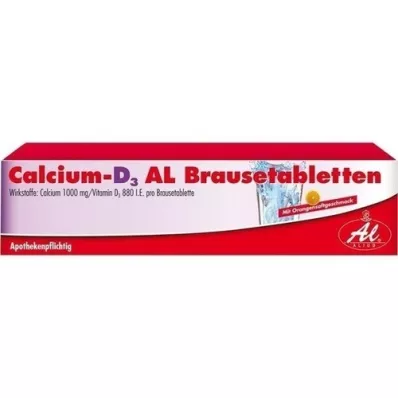 CALCIUM-D3 AL Brausetabletten, 50 St