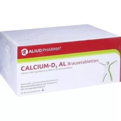 CALCIUM-D3 AL Brausetabletten, 120 St