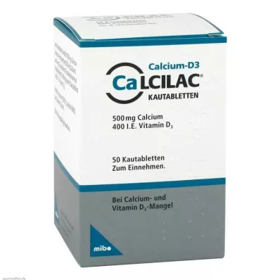 CALCILAC Kautabletten, 50 St