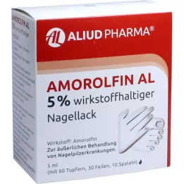 AMOROLFIN AL 5% wirkstoffhaltiger Nagellack, 5 ml