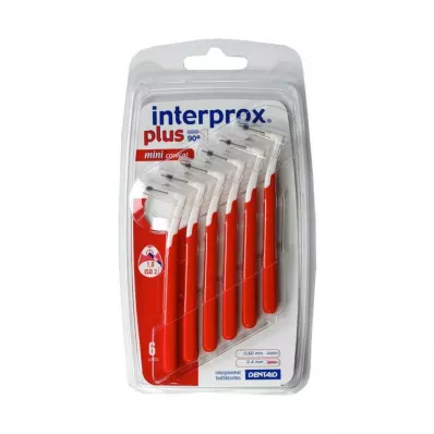 INTERPROX plus mini conical rot Interdentalbürste, 6 St