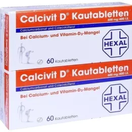 CALCIVIT D Kautabletten, 120 St