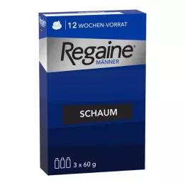 REGAINE Männer Schaum 50 mg/g, 3X60 ml