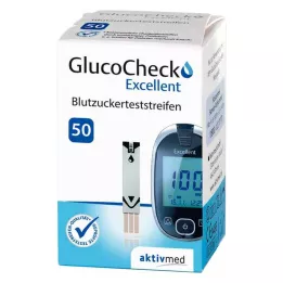 GLUCOCHECK Excellent Teststreifen, 50 St