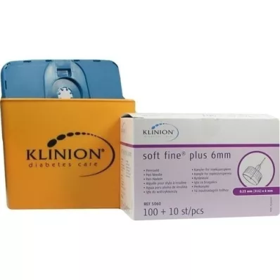 KLINION Soft fine plus Pen-Nadeln 0,25x6 mm 31 G, 110 St