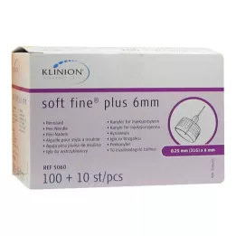 KLINION Soft fine plus Pen-Nadeln 0,25x6 mm 31 G, 110 St