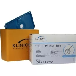 KLINION Soft fine plus Pen-Nadeln 0,25x8 mm 31 G, 110 St