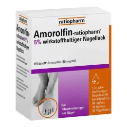 AMOROLFIN-ratiopharm 5% wirkstoffhalt.Nagellack, 5 ml