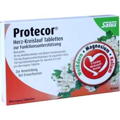 PROTECOR Herz-Kreislauf Tabl.z.Funktionsunt.Salus, 50 St