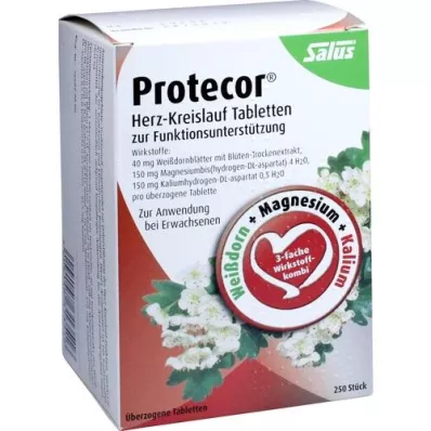 PROTECOR Herz-Kreislauf Tabl.z.Funktionsunt.Salus, 250 St