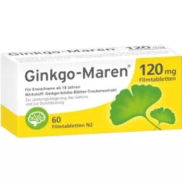 GINKGO-MAREN 120 mg Filmtabletten, 60 St