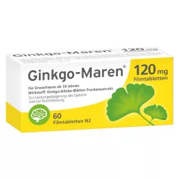GINKGO-MAREN 120 mg Filmtabletten, 60 St