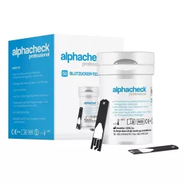 ALPHACHECK professional Blutzuckerteststreifen, 50 St