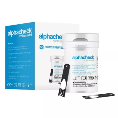 ALPHACHECK professional Blutzuckerteststreifen, 50 St ALPHACHECK professional Blutzuckerteststreifen, 50 St