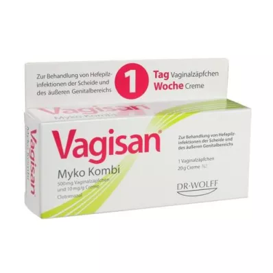 VAGISAN Myko Kombi 1-Tagestherapie, 1 P