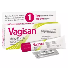VAGISAN Myko Kombi 1-Tagestherapie, 1 P