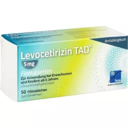 LEVOCETIRIZIN TAD 5 mg Filmtabletten, 50 St