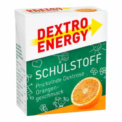 Dextro Energy Schulstoff Orange Täfelchen, 50 g