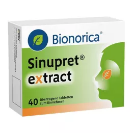 SINUPRET extract überzogene Tabletten, 40 St