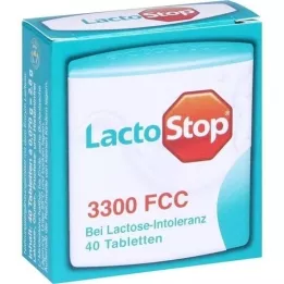LACTOSTOP 3.300 FCC Tabletten Klickspender, 40 St