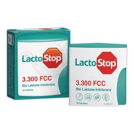 LACTOSTOP 3.300 FCC Tabletten Klickspender, 40 St