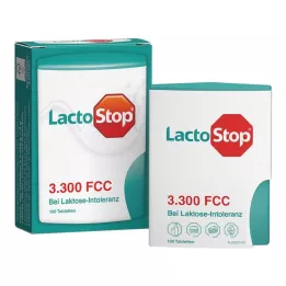 LACTOSTOP 3.300 FCC Tabletten Klickspender, 100 St