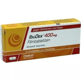 IBUDEX 400 mg Filmtabletten, 10 St