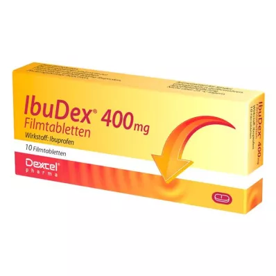 Ibudex 400 mg Filmtabletten, 10 St Ibudex 400 mg Filmtabletten, 10 St