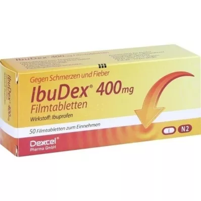 IBUDEX 400 mg Filmtabletten, 50 St