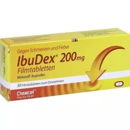 IBUDEX 200 mg Filmtabletten, 30 St