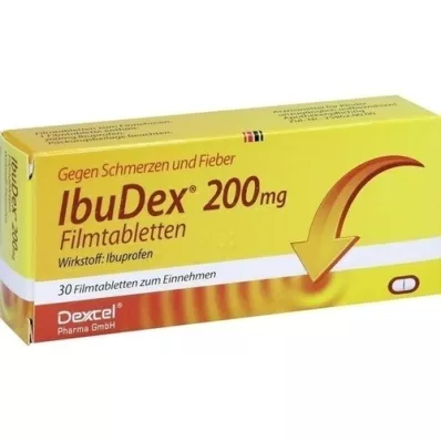 IBUDEX 200 mg Filmtabletten, 30 St