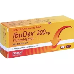 IBUDEX 200 mg Filmtabletten, 50 St