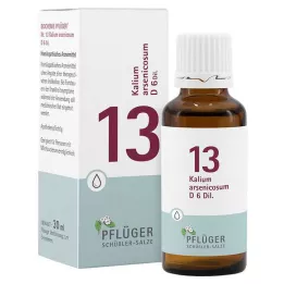 BIOCHEMIE Pflüger 13 Kalium arsenicosum D 6 Tropf., 30 ml