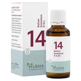 BIOCHEMIE Pflüger 14 Kalium bromatum D 6 Tropfen, 30 ml