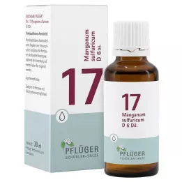 BIOCHEMIE Pflüger 17 Manganum sulfuricum D 6 Tro., 30 ml