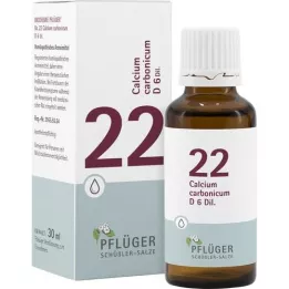 BIOCHEMIE Pflüger 22 Calcium carbonicum D 6 Tropf., 30 ml