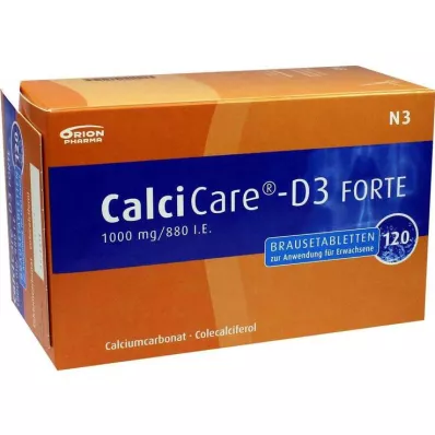 Calcicare D3 forte Brausetabletten, 120 St