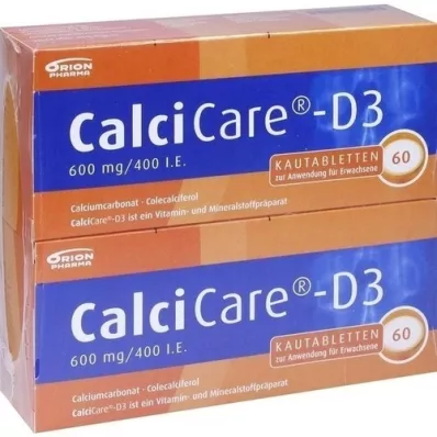 CALCICARE D3 Kautabletten, 120 St